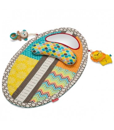 تشک بازي طرح شیر و میمون اینفانتینو Infantino Tummy Time Play Mat