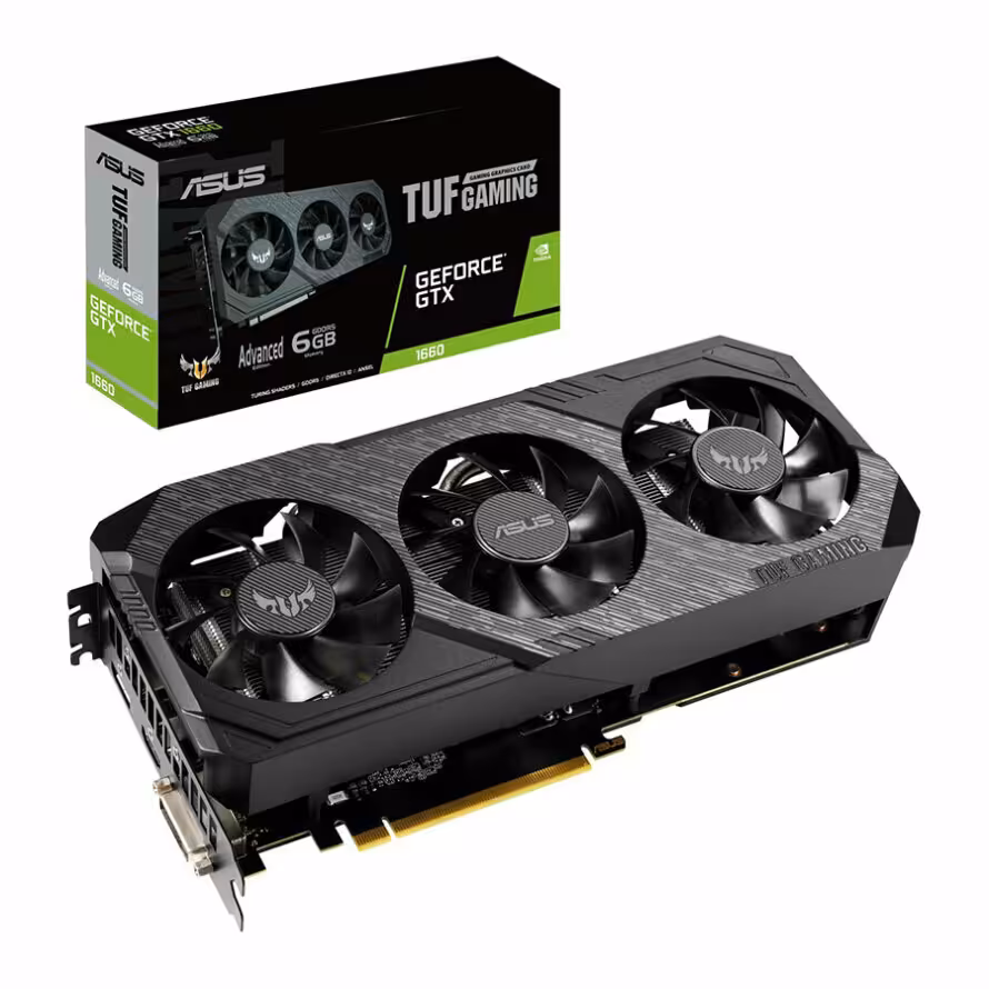 کارت گرافیک ایسوس TUF 3 GTX 1660 S A6G GAMING