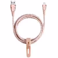 کابل جاست موبایل لایتنینگ مدل ZinCable Lightning طول 150 سانتیمتر رزگلد - Hiapple.ir