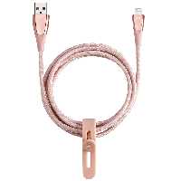 کابل جاست موبایل لایتنینگ مدل ZinCable Lightning طول 150 سانتیمتر رزگلد - Hiapple.ir