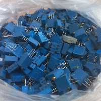 پتانسیومتر مولتی ترن 100 کیلو اهم ایستاده 25 دور مدل 3296