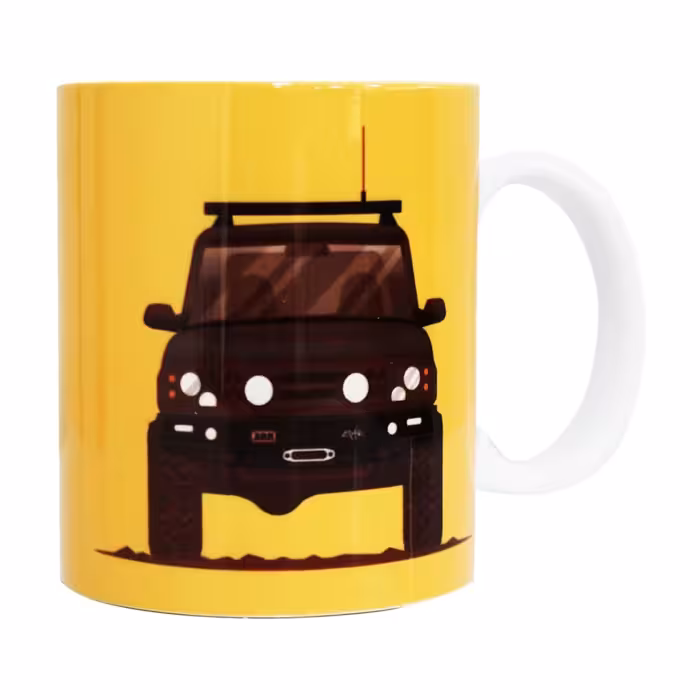 ماگ سرامیکی طرح جیپ