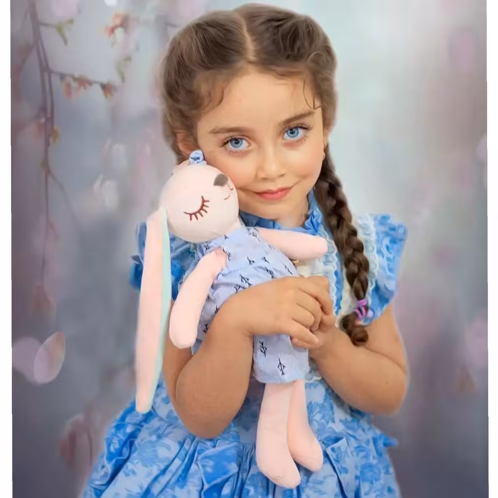 عروسک خرگوش آنجل اورجینال ( مدل فیک ایرانی این خرگوش ها ارزون تره توجه کنید ب کیفیت) سایز 35 سانت خرگوش هایلی 