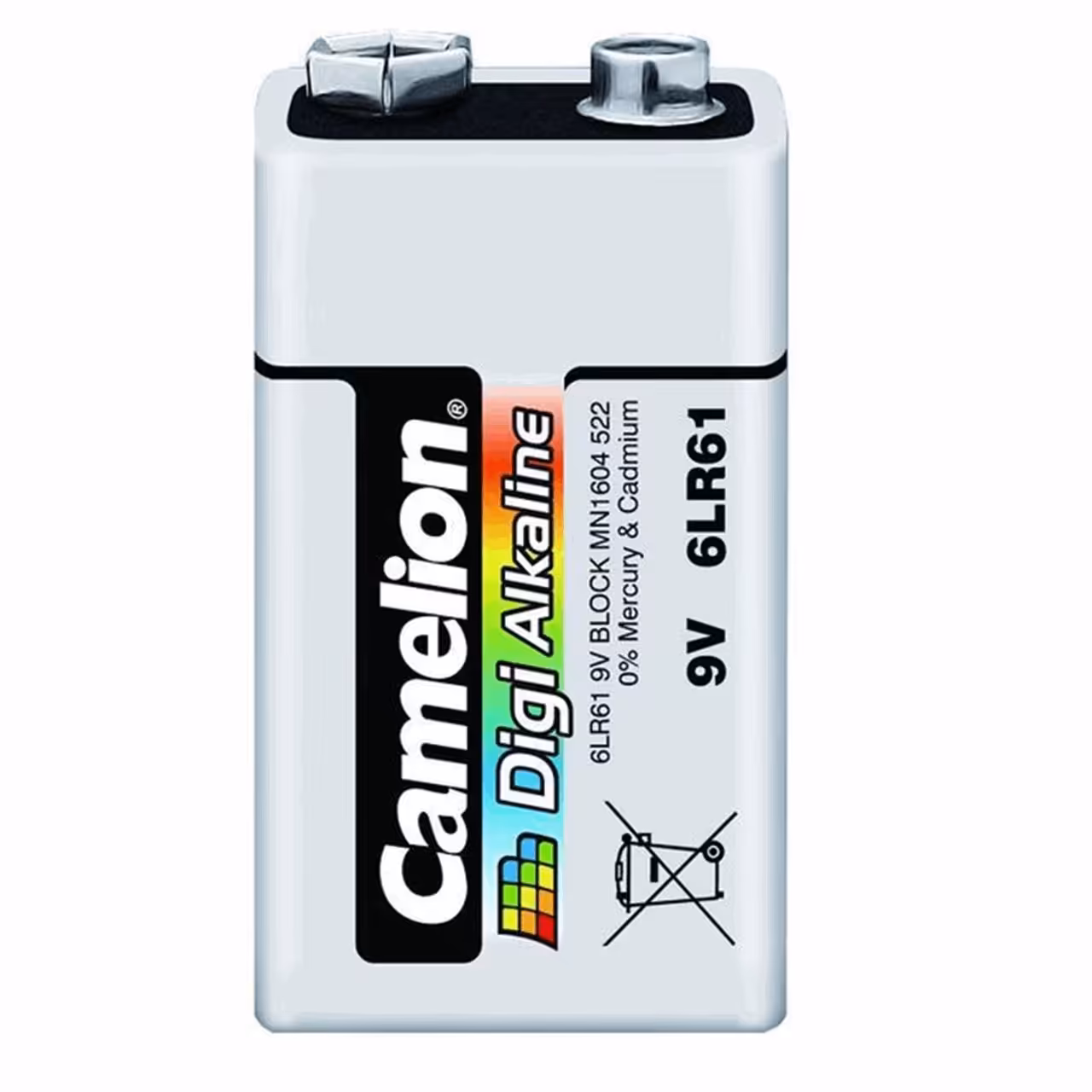 باتری کتابی کملیون مدل Digi Alkaline 6LR61