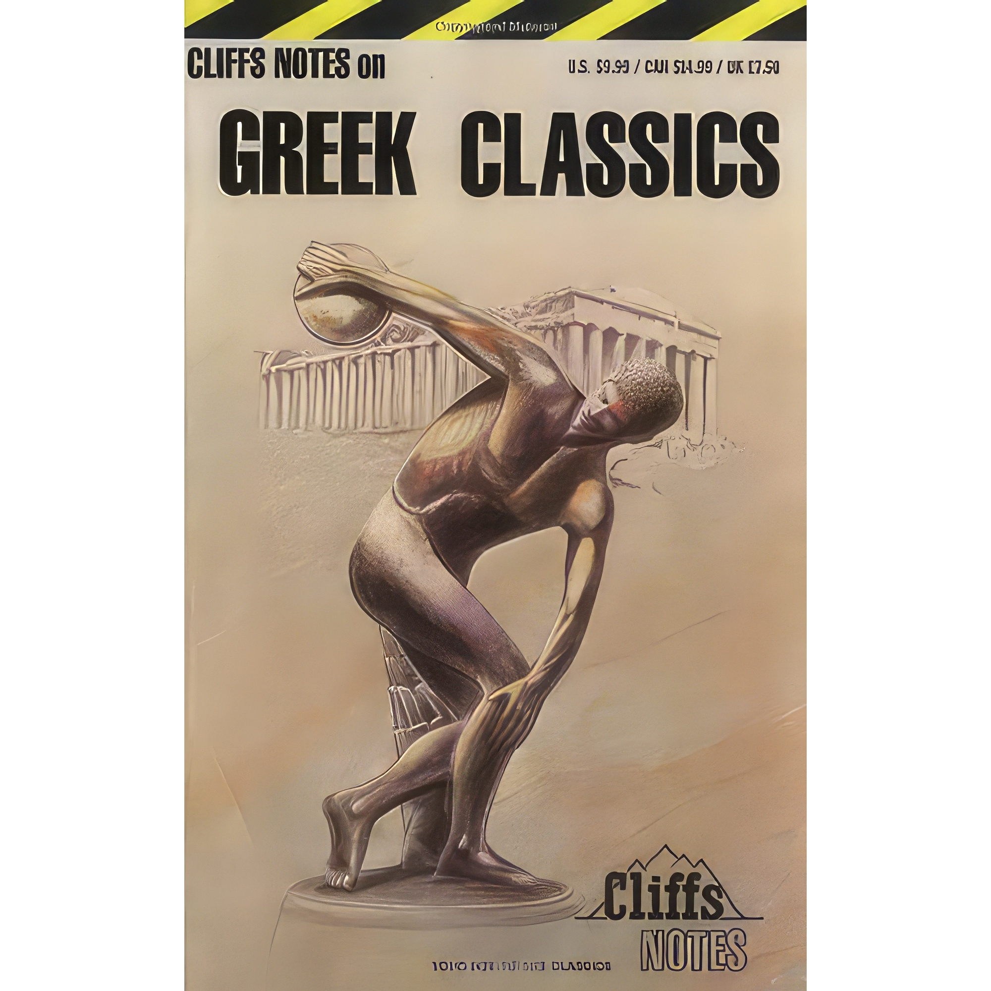 کتاب زبان اصلی Greek Classics اثر Mary Ellen Snodgrass انتشارات Cliffs Notes