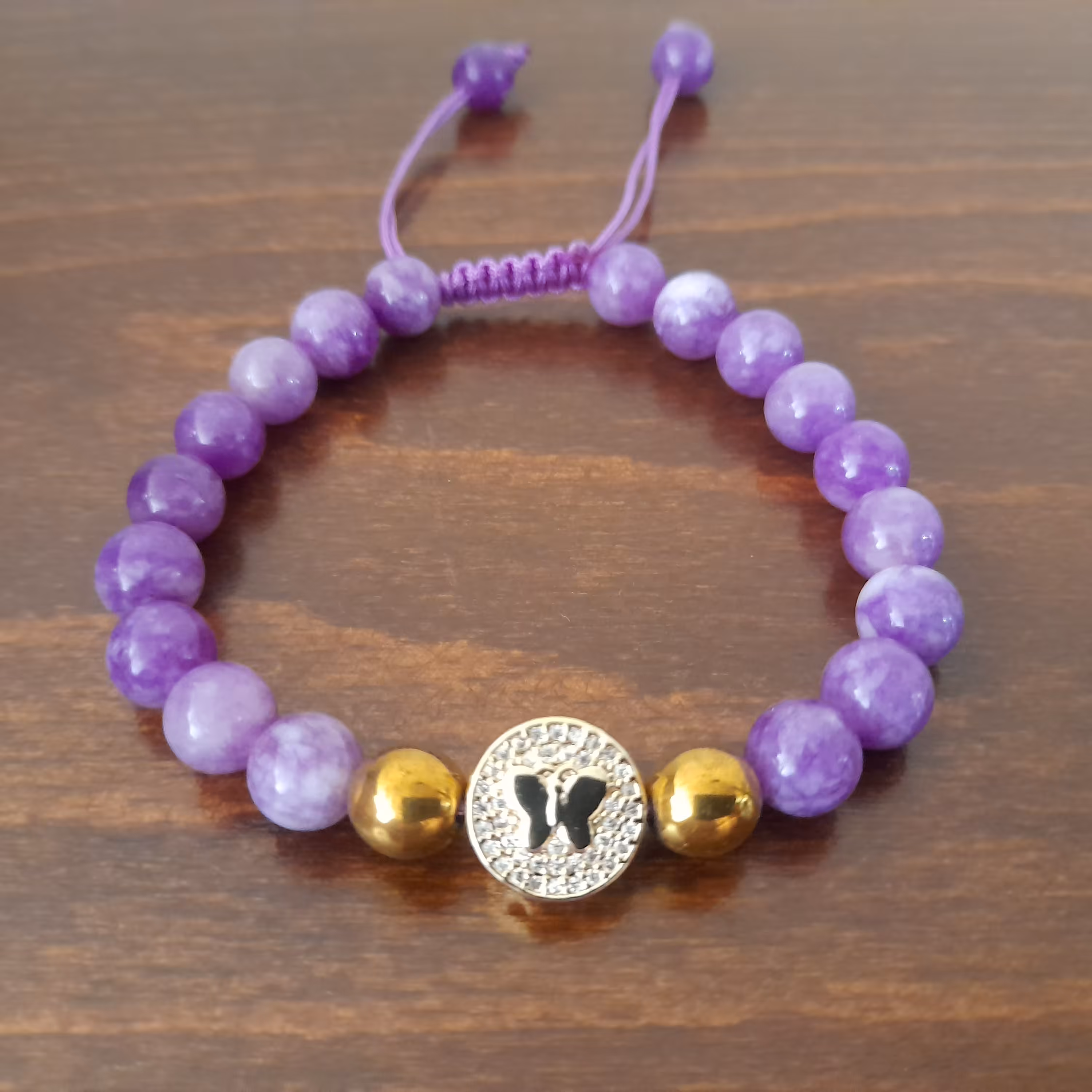 دستبند سنگ جید 