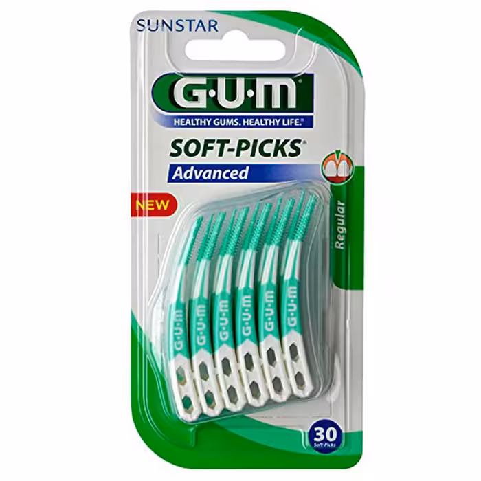 خلال بین دندانی جی یو ام مدل Advanced بسته 30 عددی