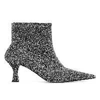 چکمه و بوت نقره‌ای زنانه پاشنه دار نقره ای CATTO3 2PR Nine West