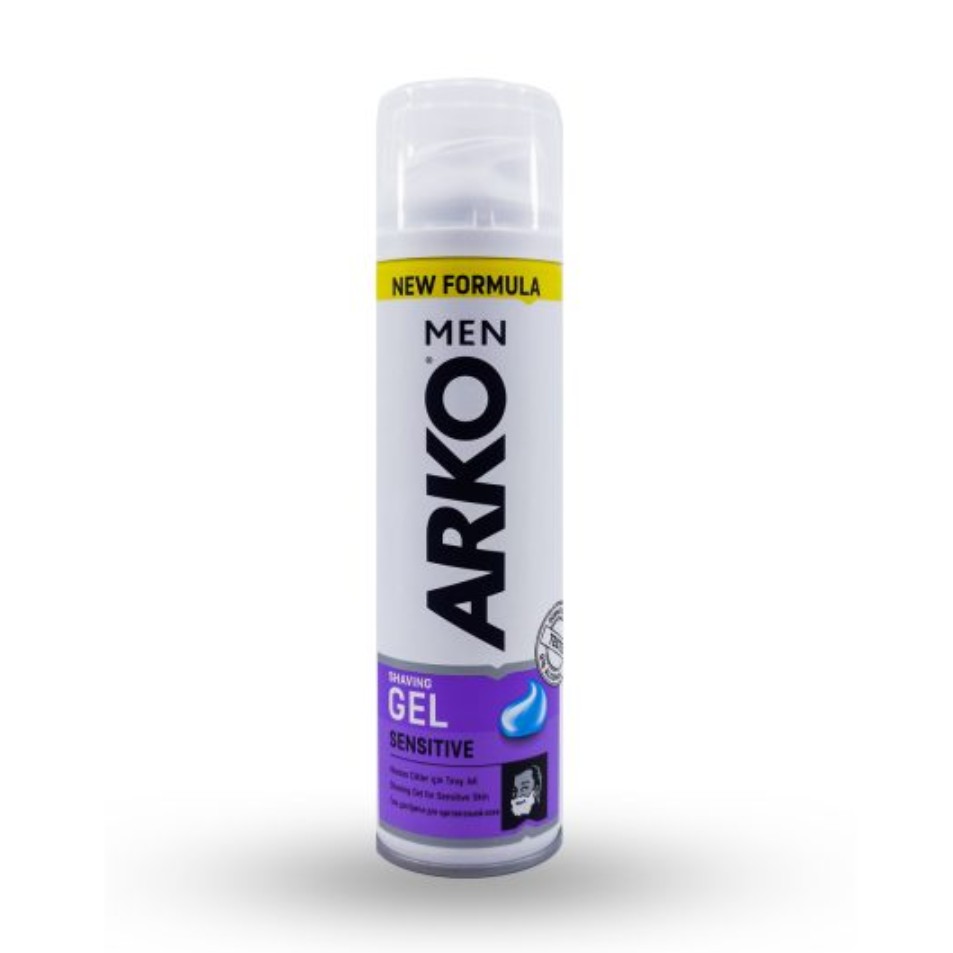 ژل اصلاح آرکو ARKO مخصوص پوست حساس 200میل