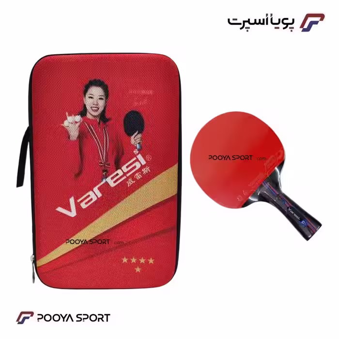 راکت پینگ پنگ لوکی Loki Karbon 5star VARESI (اصل)