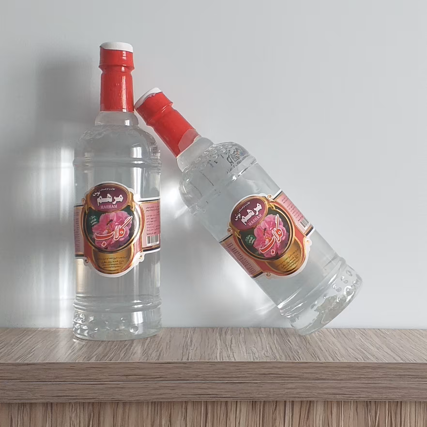 پک 2عددی(گلاب عیار15 یک عدد و عرق نعناءیک عدد)تضمین کیفیت