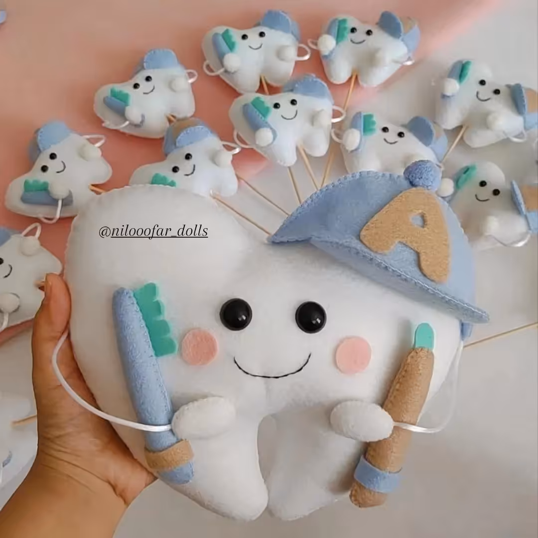 گیفت دندونی نمدی