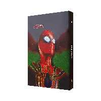 دفتر کلاسوری 100 برگ پدیده نقش مدل 26 حلقه کالکشن game طرح Spider Man کد 02