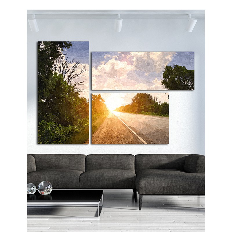 تابلو شاسی دکوراتیو آریکان کد TA4606 سایز 80x122