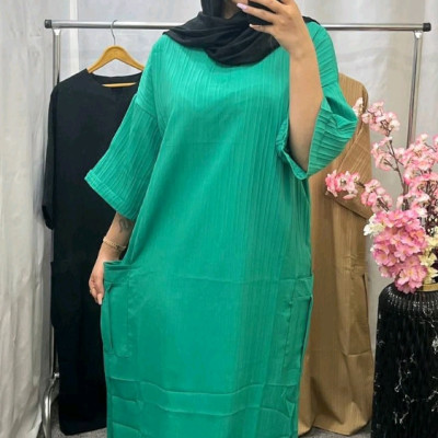 کفتان پرنسا یقه کوبایی جیبدار درجه یک
