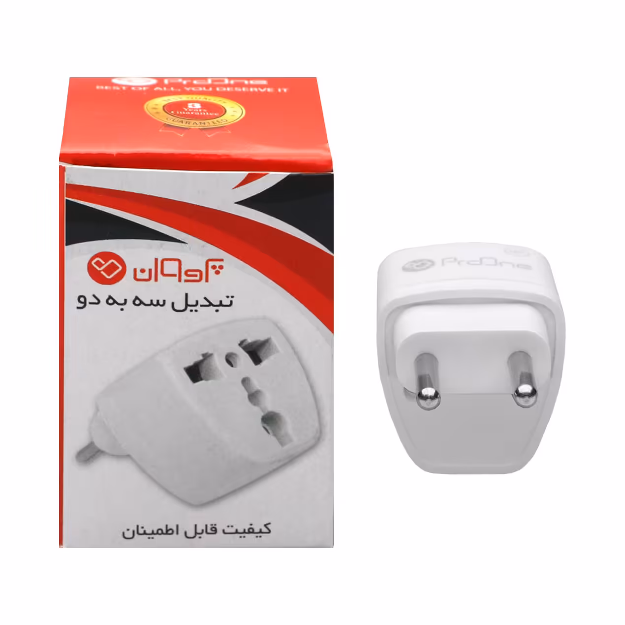 تبدیل برق 3 به 2 ProOne مدل   PAD655