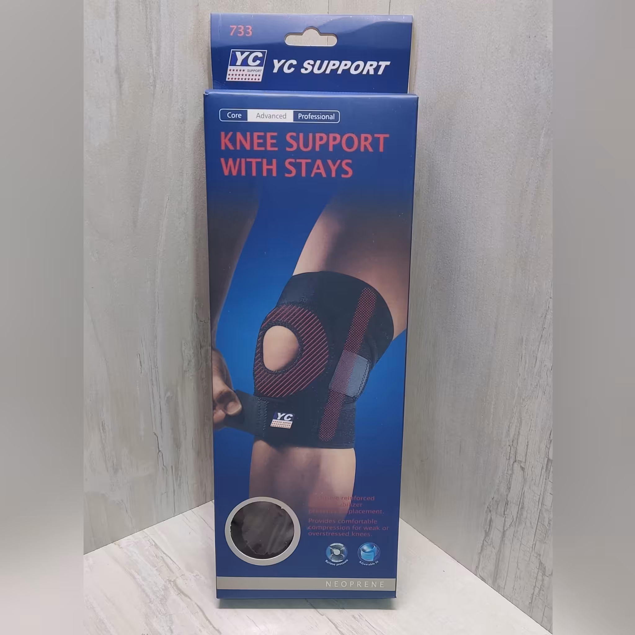 زانو بند آتل انعطاف پذیر دار مناسب برای کوهنوردی و ورزش