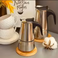 قهوه جوش استیل رو گازی 