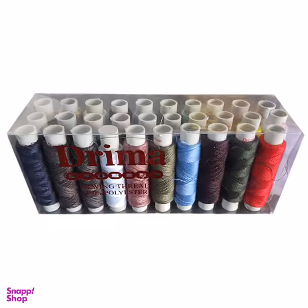 نخ خیاطی دریما مدل S1 بسته 30 عددی