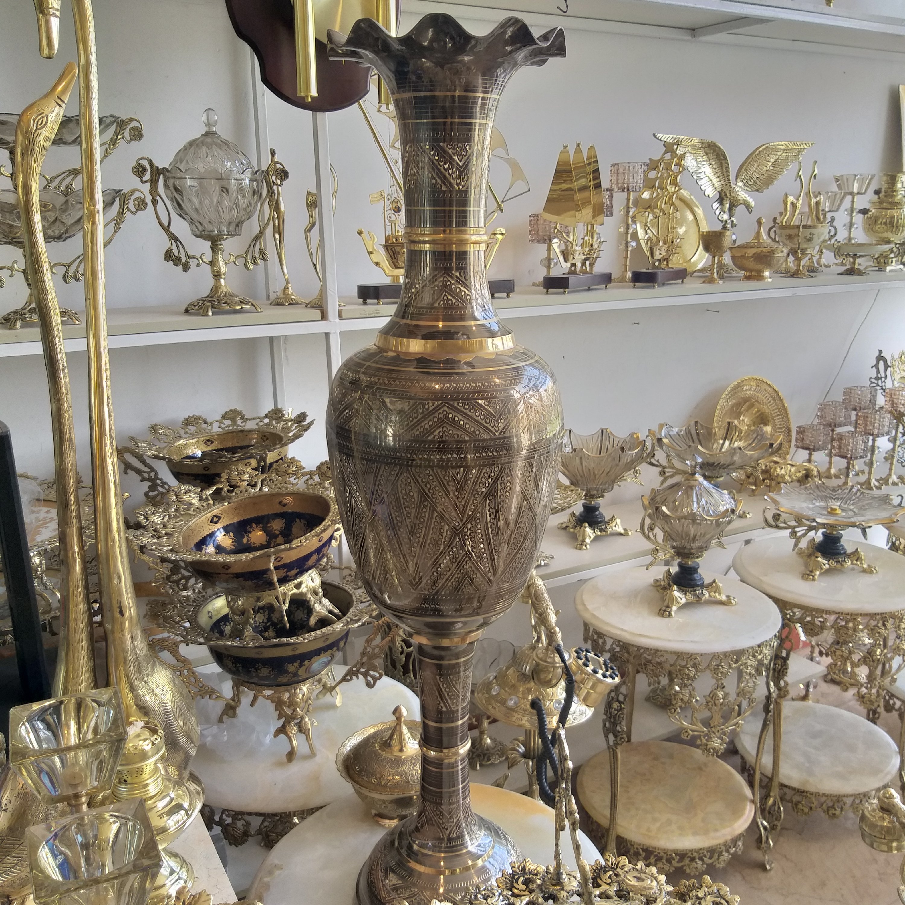 گلدان برنز پاکستانی 1متر