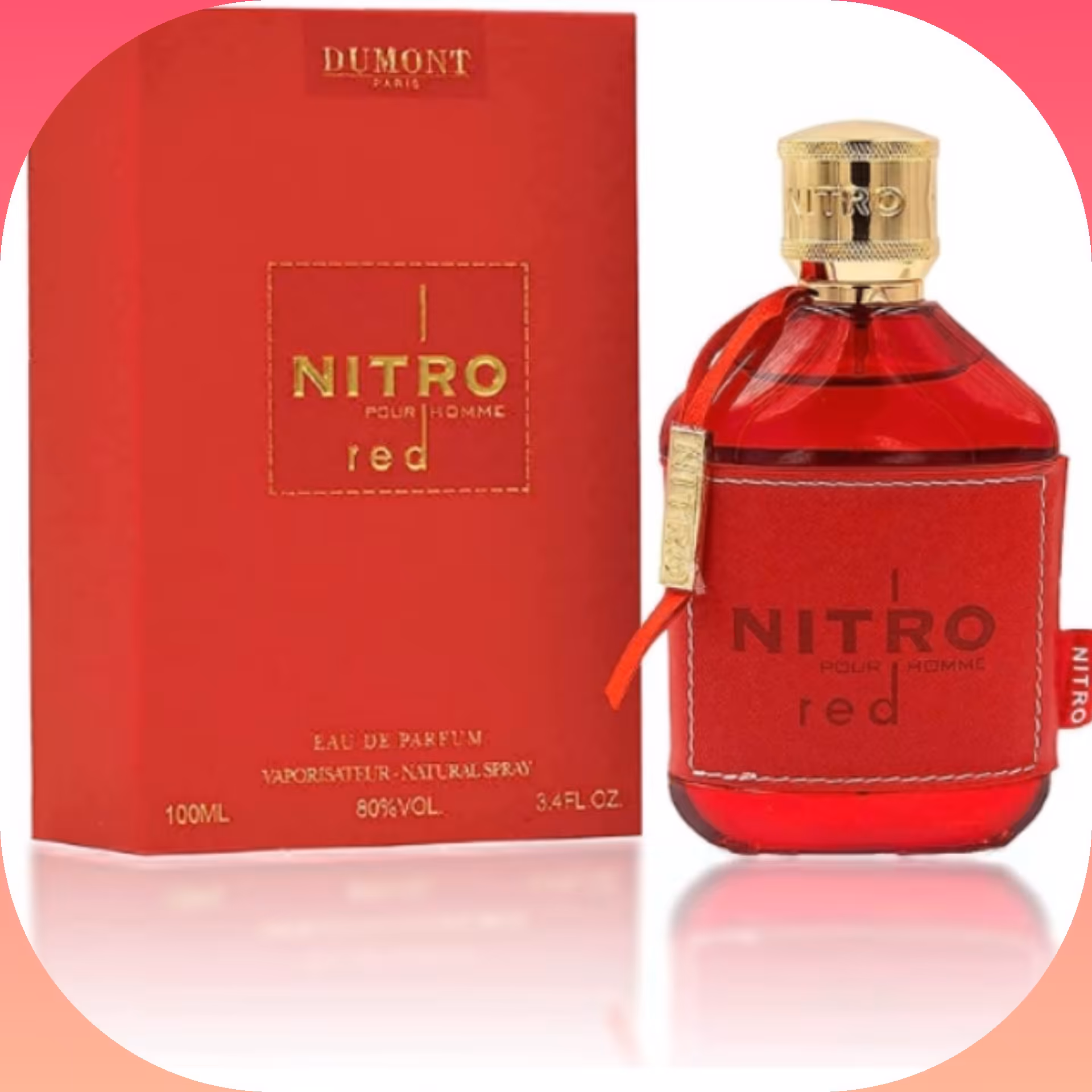 ادو پرفیوم مردانه دمونت پاریس نیترو مدل Red