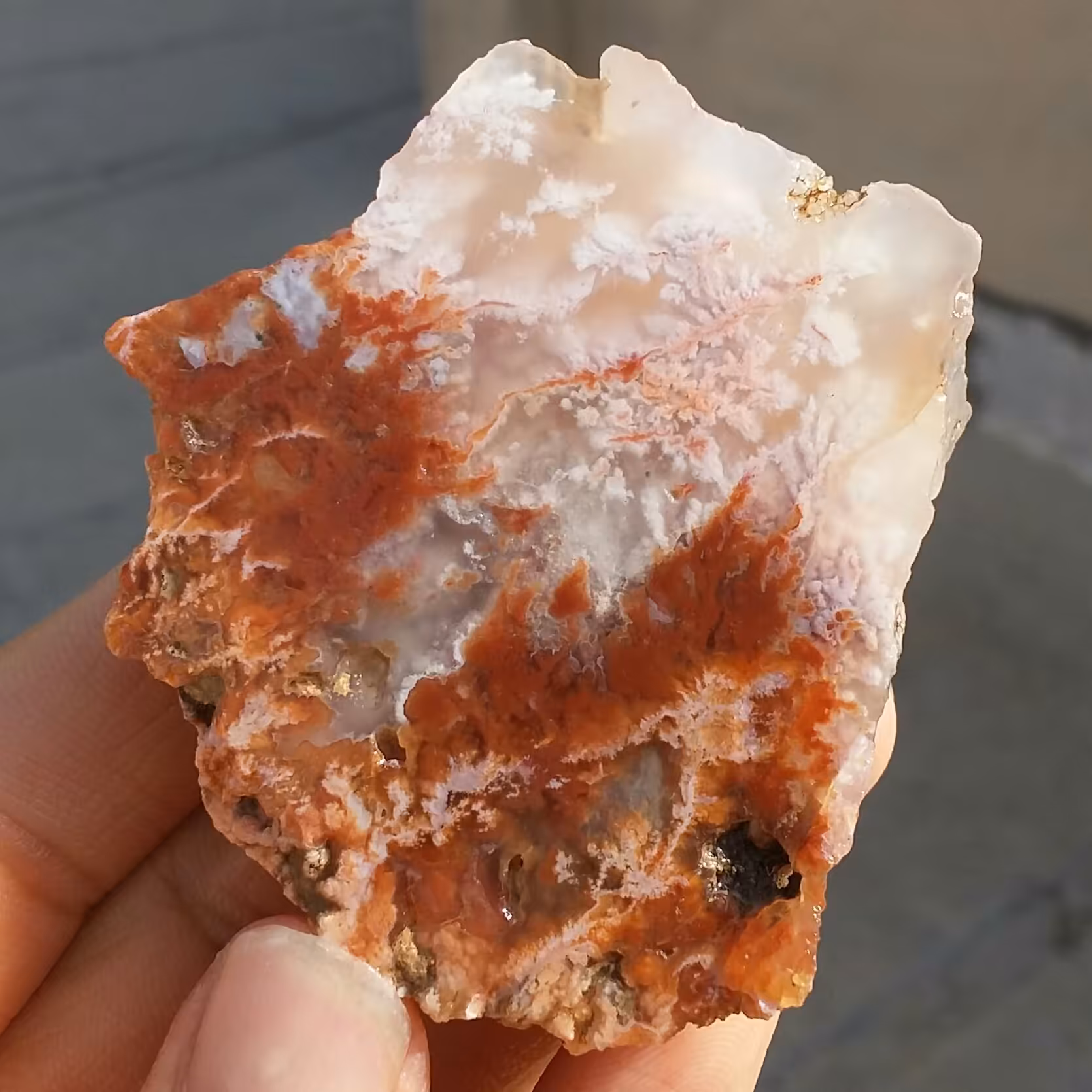 اسلایس سنگ راف عقیق شجر شکوفه بسیار زیبا و خاص 100 در 100 طبیعی  
کد 11964