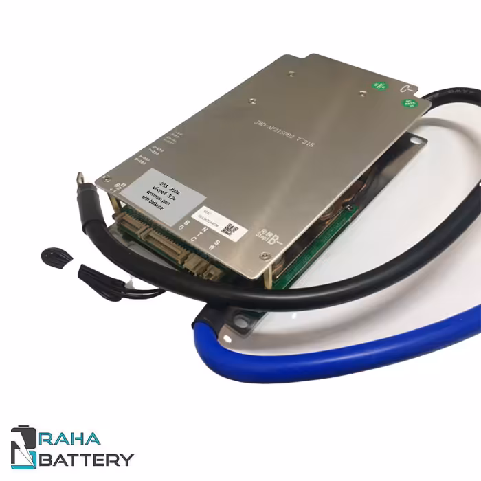 BMS هوشمند باتری لیتیوم (LFP) 7-21 سل 200A آمپر 3.2V با پورت RS485/CAN