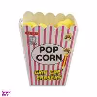 پاک کن طرح پاپ کورن بسته 12 عددی