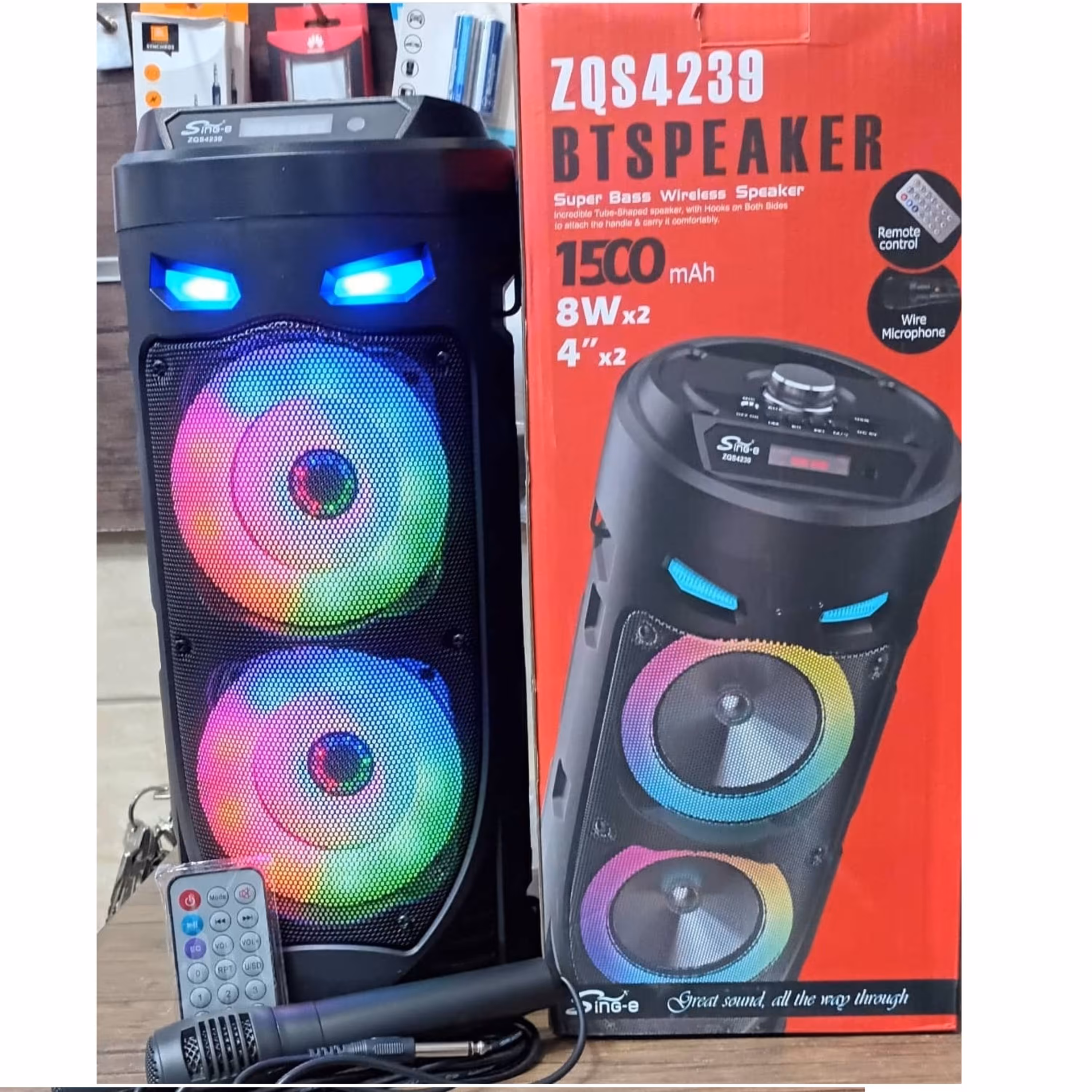 اسپیکر قابل حمل مدل ZQS-4239