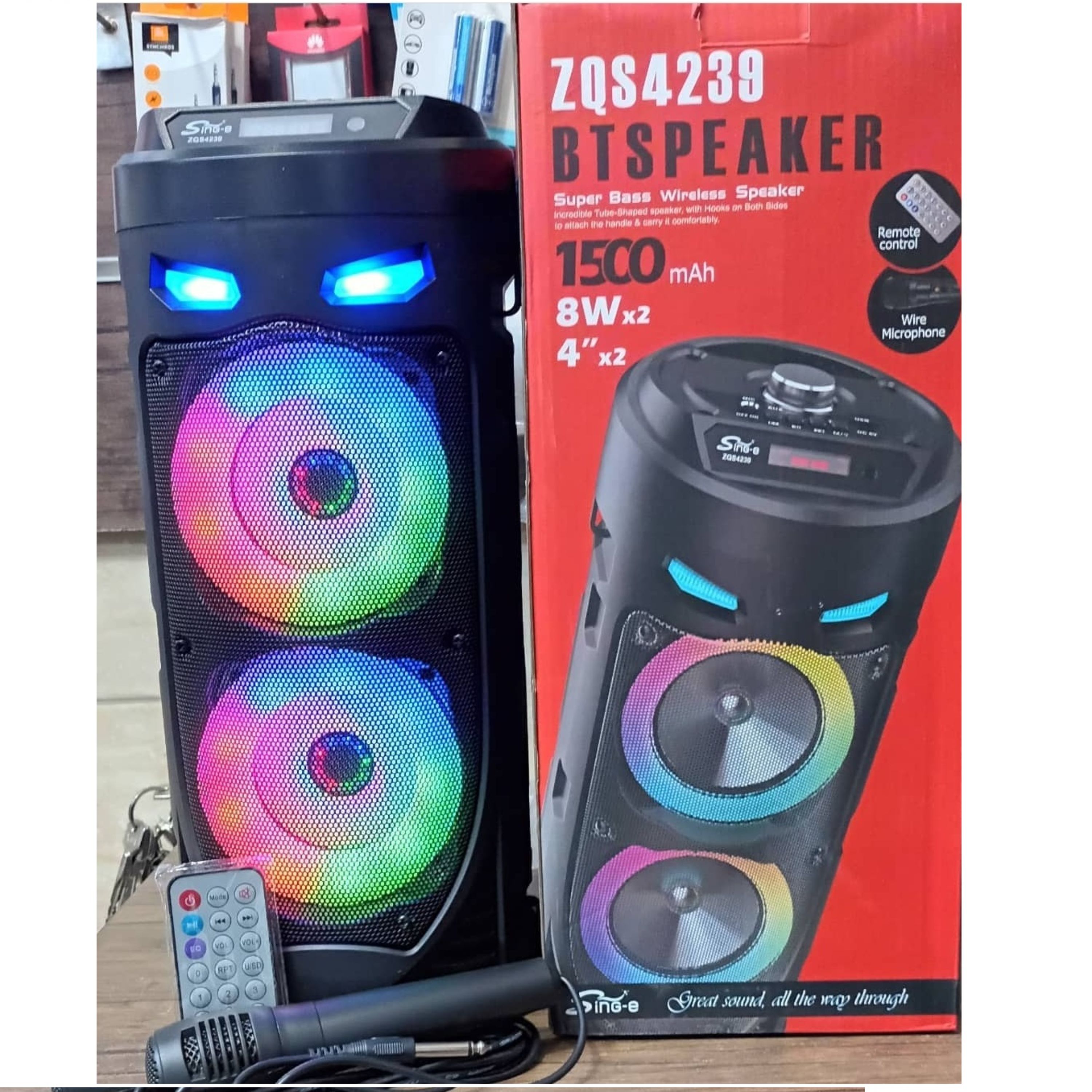 اسپیکر قابل حمل مدل ZQS-4239