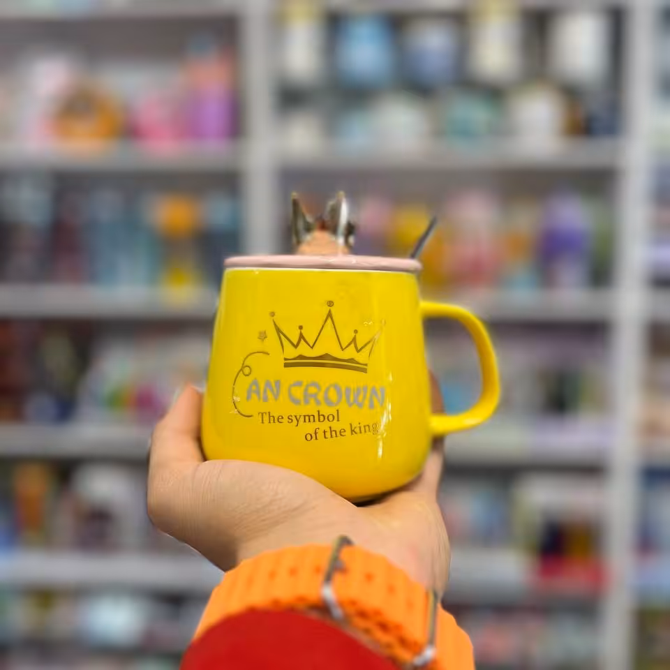 ماگ فانتزی طرح تاج 