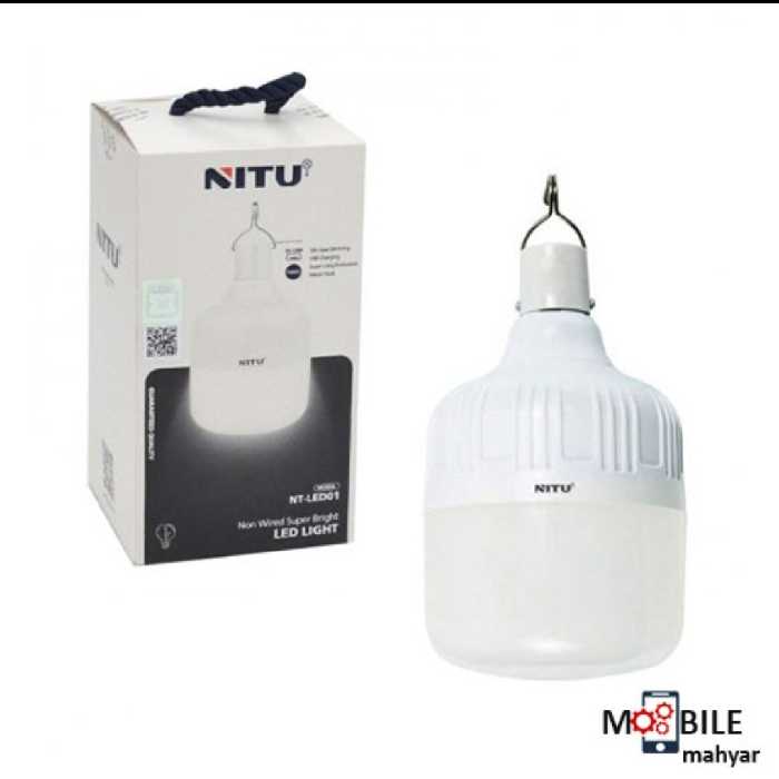 لامپ LED شارژی مدل nitu nt led01