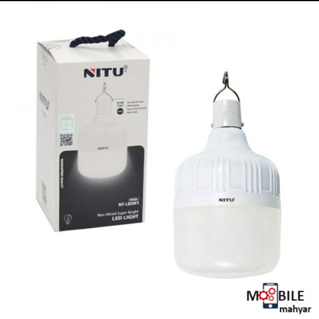 لامپ LED شارژی مدل nitu nt led01