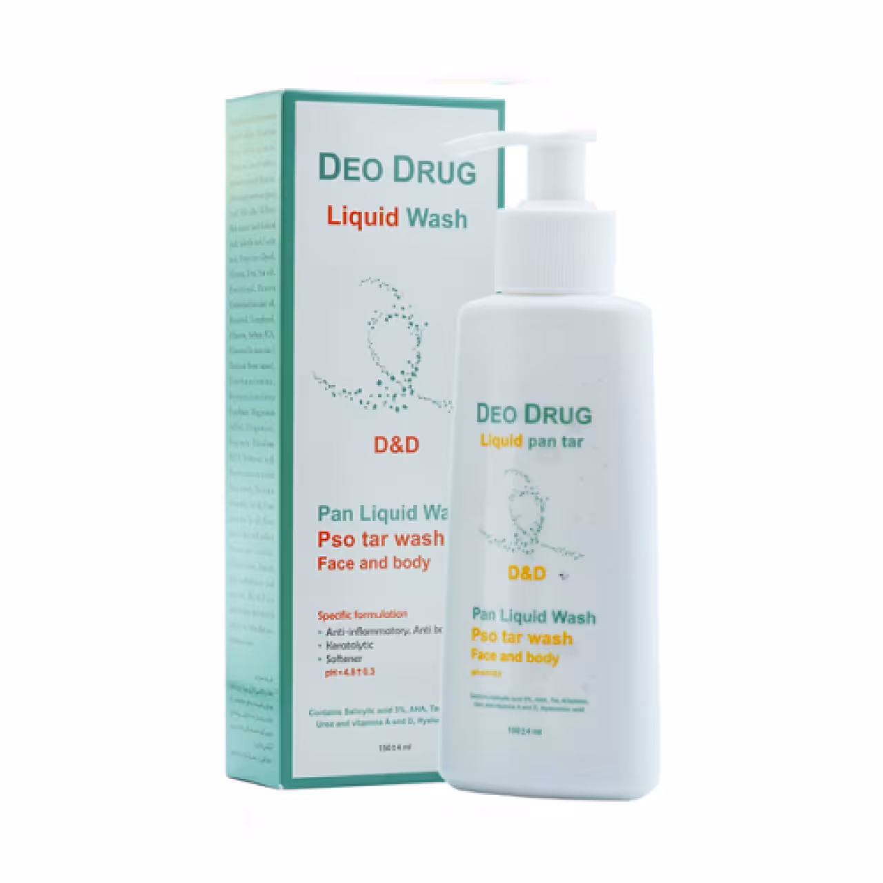 پن پسوریازیس دئودراگ DEO DRUG حجم 150mL