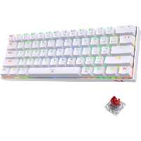 صفحه کلید باسیم ردراگون K617-RGB • سوئیچ قرمز