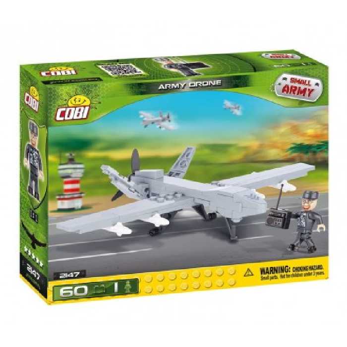 اسباب بازی ساختنی مدل ارتش کوچک- پهباد ارتش Cobi Small Army- Army Drone