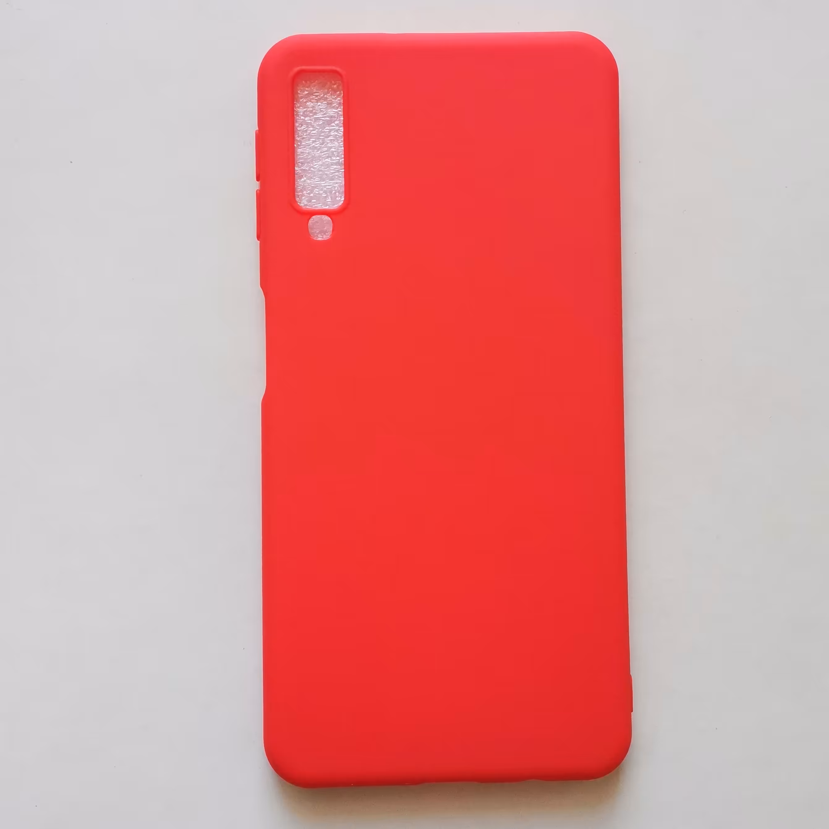 قاب ژله ای قرمز گوشی سامسونگ A7 2018 یا A750