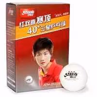 توپ پینگ پنگ دبل هپینس 3 ستاره  ABS D40 بسته 6 عددی