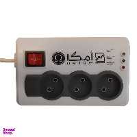 چند راهی برق و محافظ امگا مدل P3100