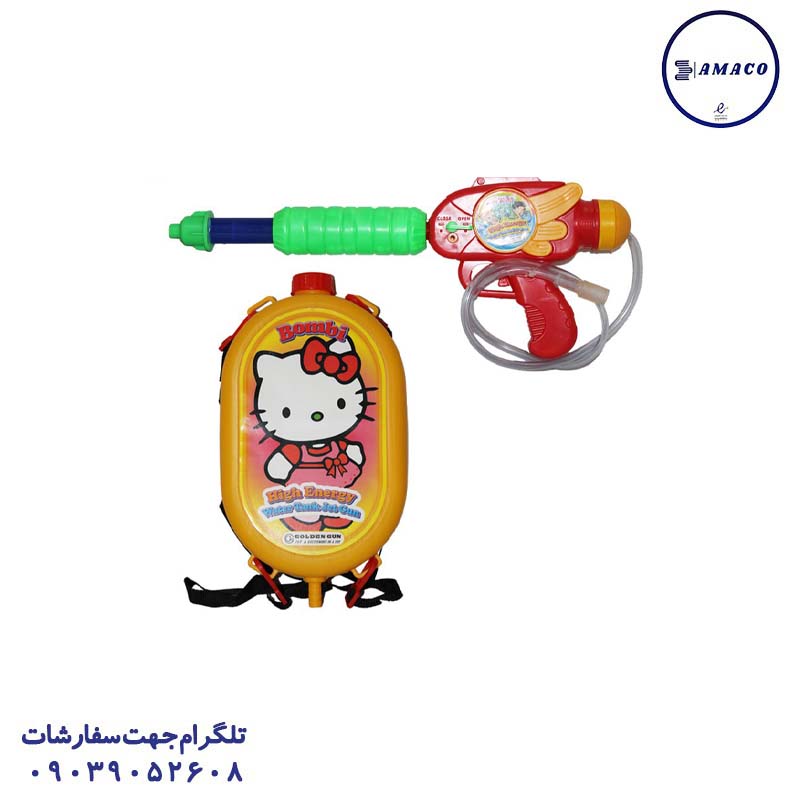 آبپاش کوله ای  (ب)