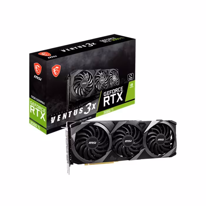 کارت گرافیک ام اس آی GeForce RTX 3080 Ti VENTUS 3X 12G