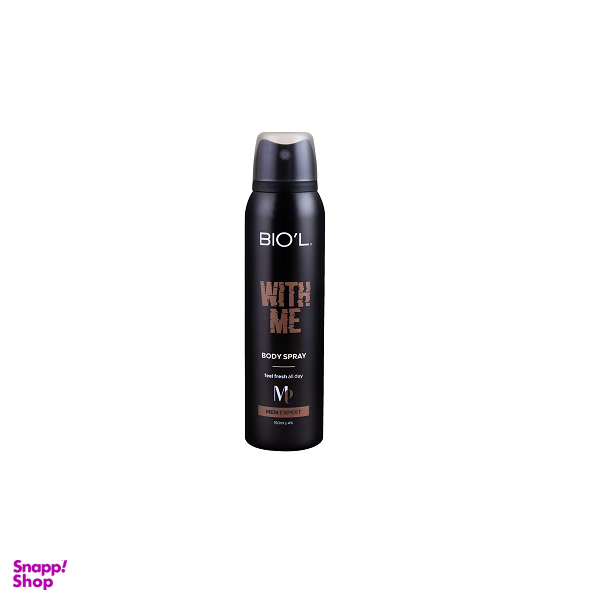 اسپری بدن مردانه بيول مدل With Me حجم 150 ميلی لیتر