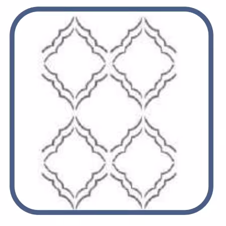 شابلون طرح مراکشی کد 990 سایز 20 در 30 