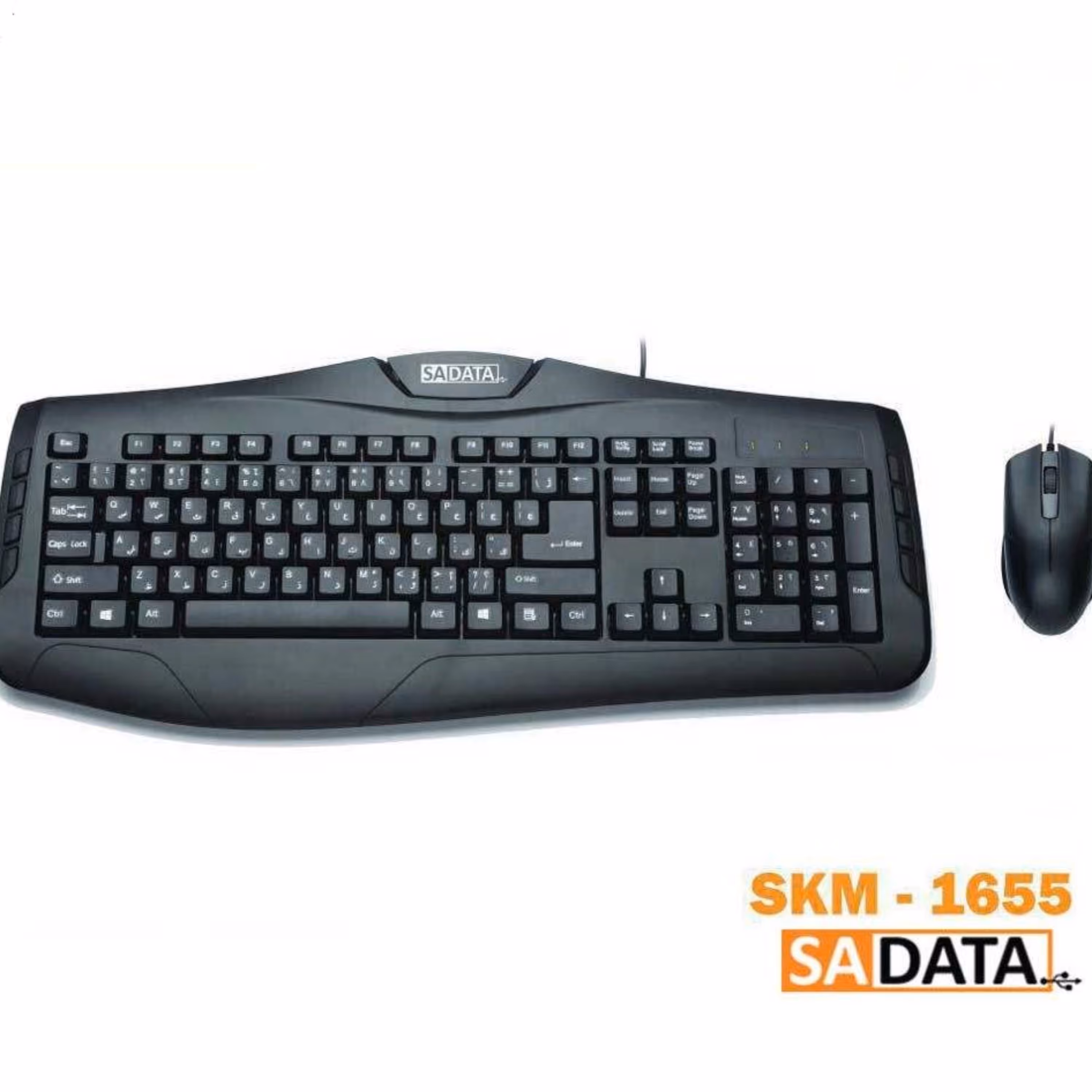 کیبورد و موس بی سیم سادیتا مدل SKM-1655WL