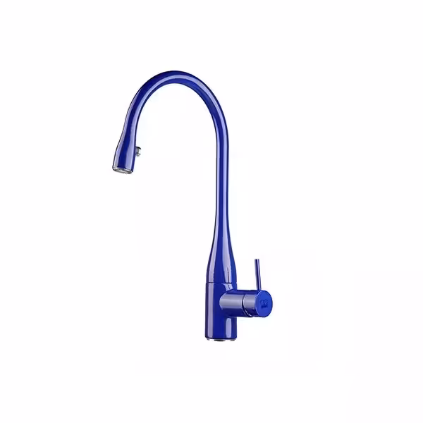 شیر ظرفشویی شلنگدار  kwc مدل eve- ایو  آبی