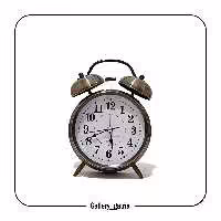 ساعت زنگی روکش مس ارتفاع 16