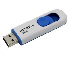 فلش مموری ADATA C008 &#8211; ظرفیت 32 گیگابایت &#8211; سفید
