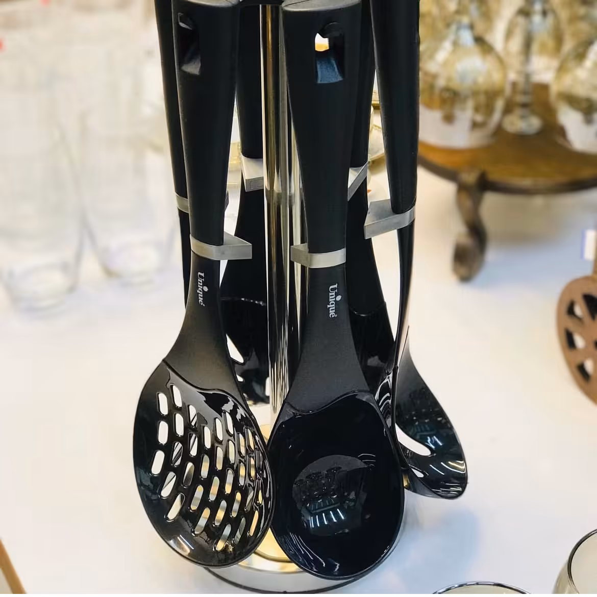 ست کفگیر ملاقه نسوز یونیک هفت تکه