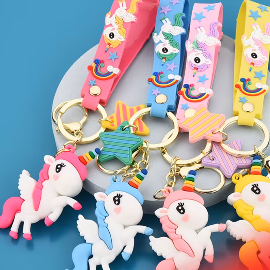 جا کلیدی فانتزی طرح تک شاخ یونیکورن 