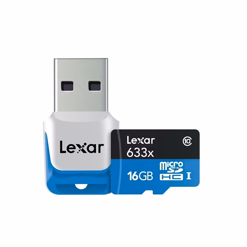 کارت حافظه با ظرفیت 16 گیگابایت لکسار
